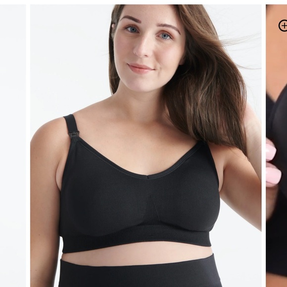 Knix Nursing Black Bra 3 - Picture 1 of 9